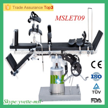 MSLET10M Polyvalence, fonctionnement facile, bon et bon marché Table d&#39;opération prix table en acier inoxydable